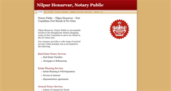 Desktop Screenshot of nilparnotary.com